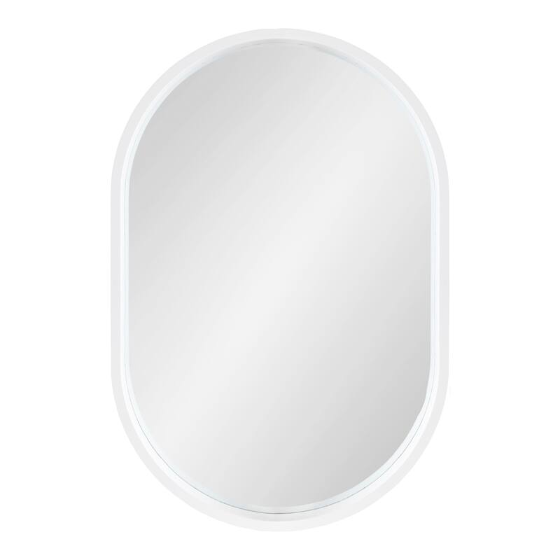 Kate and Laurel Travis Capsule Oval Framed Wall Mirror
