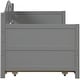 preview thumbnail 12 of 10, Classic Twin Daybed Frame Arched Backrest Sofa Bed with Trundle Wood Slat Support No Box Spring Needed for Bedroom - Grey