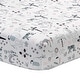 preview thumbnail 1 of 3, Lambs & Ivy Happy Jungle 100% Cotton Safari Animals Fitted Crib Sheet - White