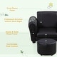 preview thumbnail 7 of 16, Qaba Kids Sofa Chair with Matching Ottoman for 18 to 36 Months