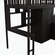 preview thumbnail 34 of 33, Twin size Loft Bed with Bookshelf,Drawers,Desk,and Wardrobe