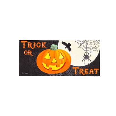 Trick or Treat Jack-o-Lantern Sassafras Switch Mat - Multi-Color