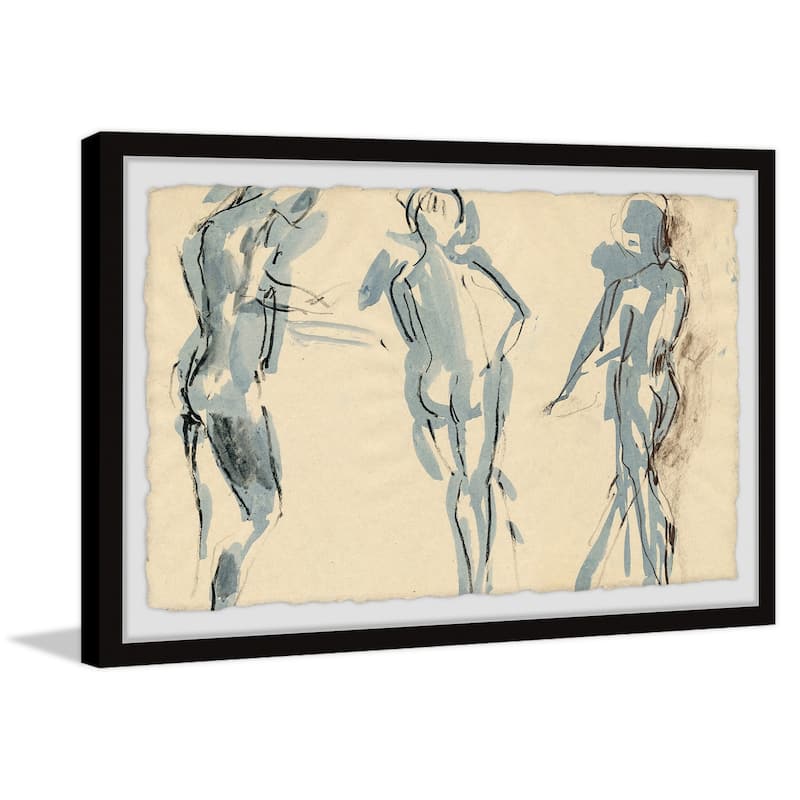 'Looking for Adventure' Framed Painting Print