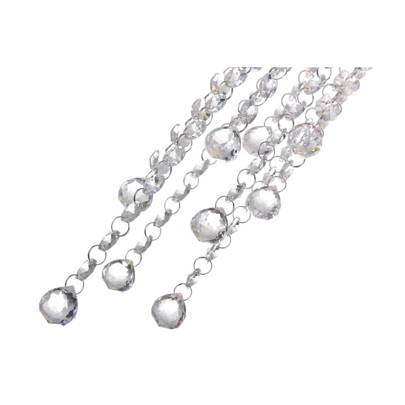 Extended 1 Light Down Mini Pendant With Chrome Finish