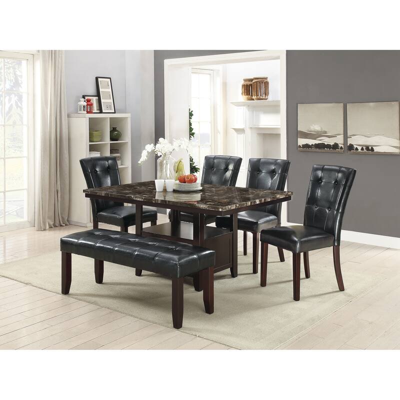 Faux Leather Upholstered Dining Chair