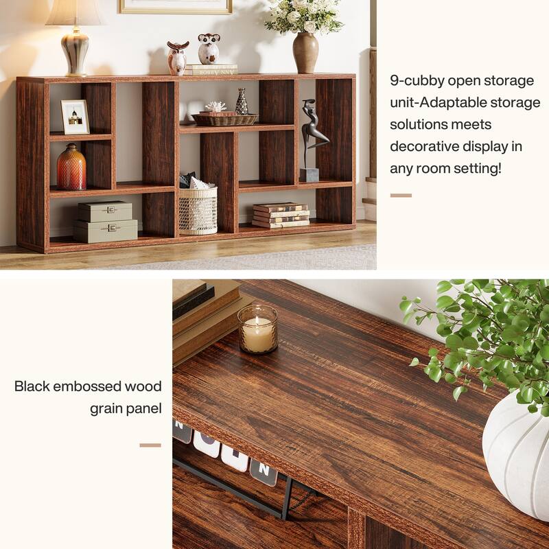 70.9-Inch Console Table with Storage