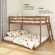 preview thumbnail 19 of 22, Now Furniture Low Bunk Bed for Kids, Twin over Full