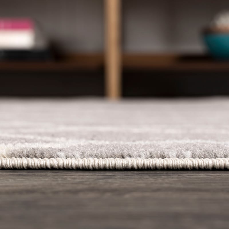 JONATHAN Y Moroccan Ogee Fretwork Area Rug