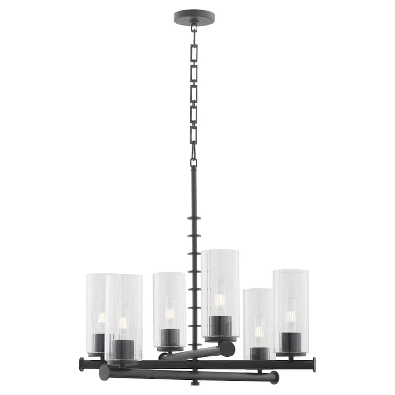 Quorum International 641-6 Mercier 6 Light 26" Wide Chandelier