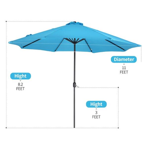 11 FT Patio Umbrella without Base Bed Bath & Beyond 33583094