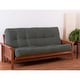 preview thumbnail 63 of 66, 10" Thick Futon Mattress Steel Grey - Queen