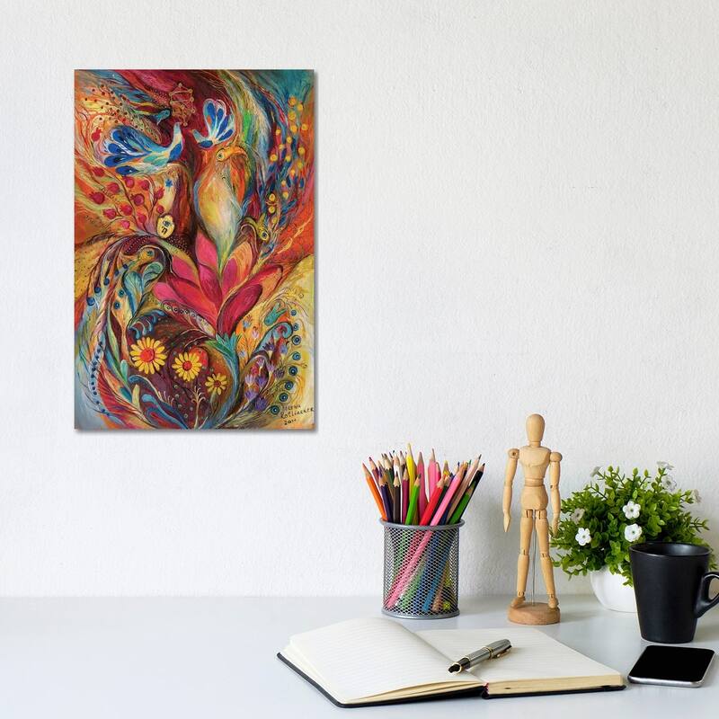 iCanvas "The Tree Of Life II" by Elena Kotliarker Canvas Print - 12x8x0.75