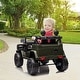 preview thumbnail 11 of 24, 12v Ride on Truck Car Green