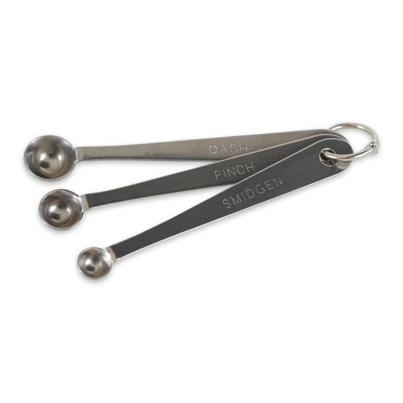Smidgen Measuring Spoon (Set of 3) - Grey