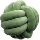 preview thumbnail 5 of 4, LCM Home Fashions Soft Home Decorative Plush Knott Pillow Ball Pillow Cushions - N/A Green