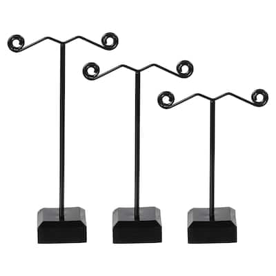 Earring Display Stands, 3pcs Earring Stand Storage Acrylic