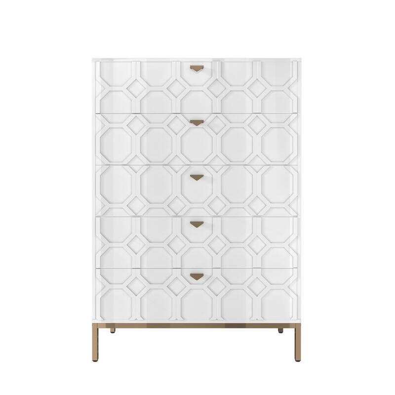 5 drawers cabinet