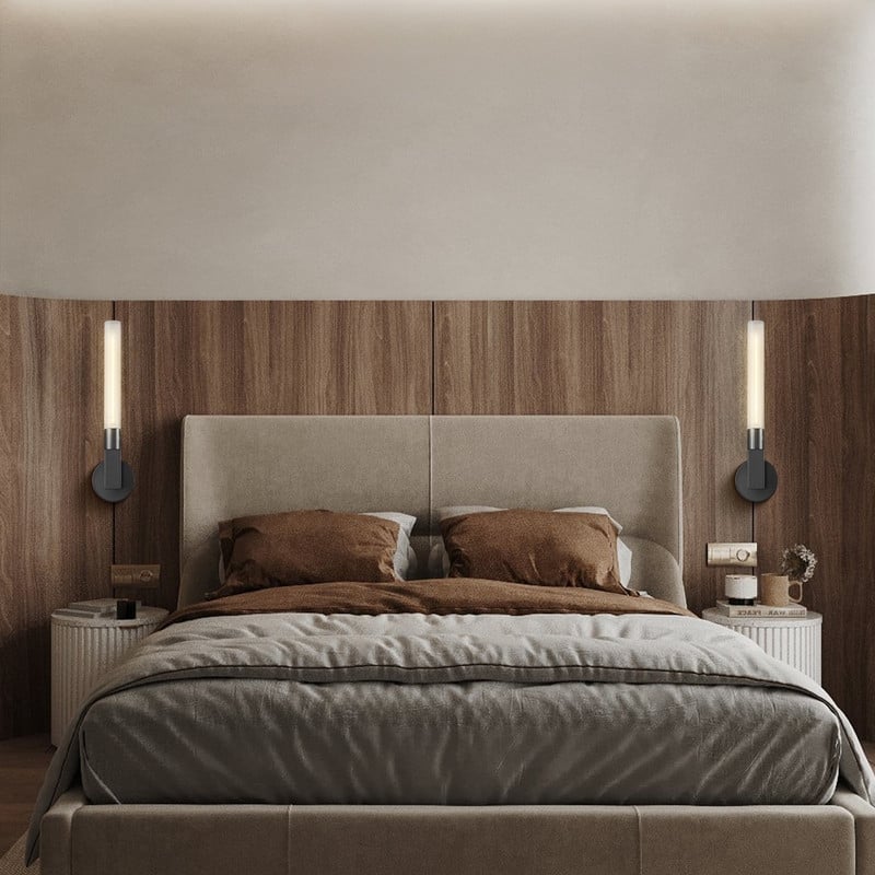 KAYLA Glass Tube Wall Sconces(2-Sets)