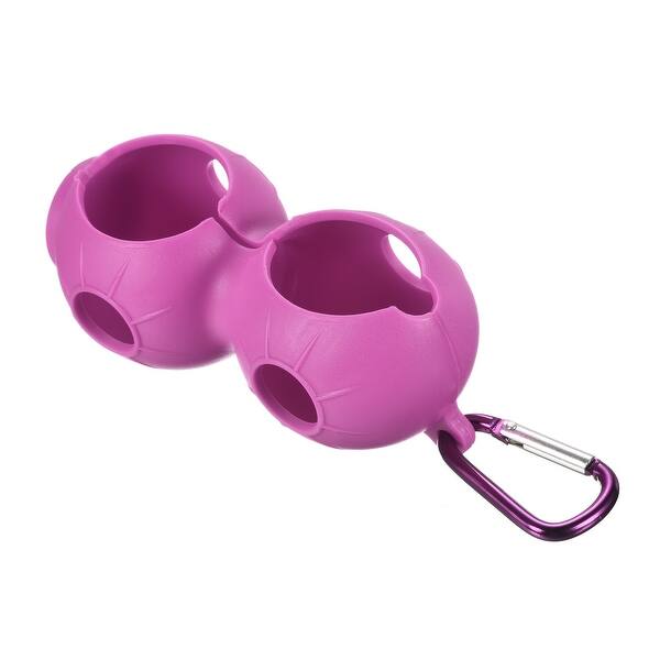Golf Ball Holder Silicone 2 Balls Protective Carrier with Buckle 1Pcs Bed Bath & Beyond 36512441