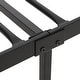 preview thumbnail 16 of 18, Francoise Modern Iron King Bed by Christopher Knight Home