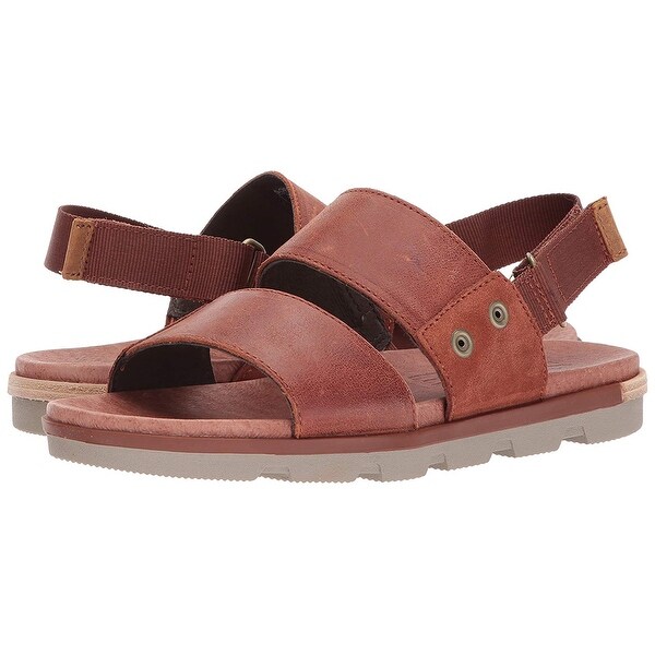 sorel flat sandals