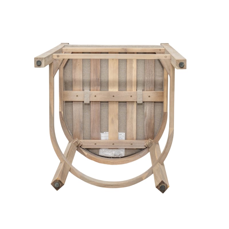 Christopher Knight Home - Lyona Acacia Wood Outdoor Bar Stool (Set of 2)