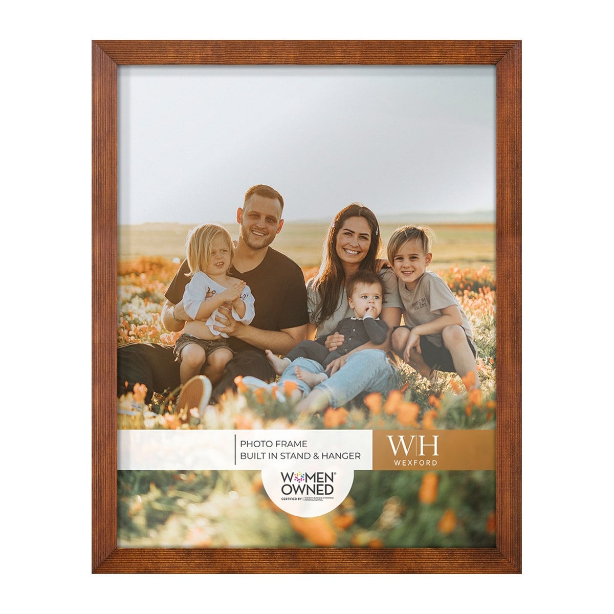 Traditional Walnut Tone Picture Frame - Overstock - 36010971