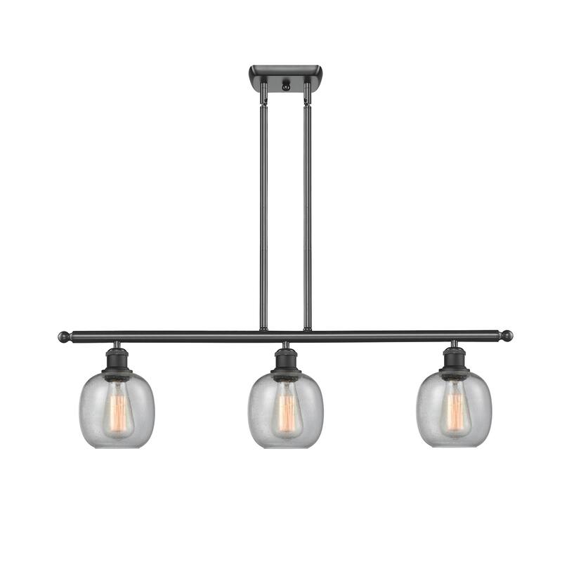 Innovations Lighting Belfast 3 Light 36" Wide Linear Chandelier