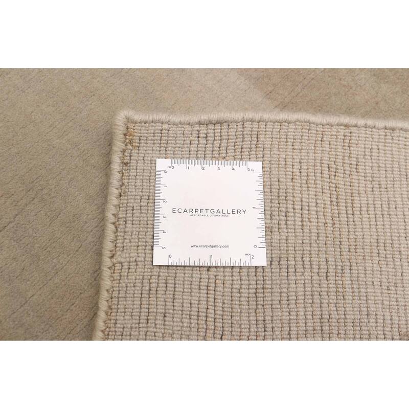 ECARPETGALLERY Hand Loomed Kashkuli Gabbeh Grey Wool Rug - 5'3 x 7'6