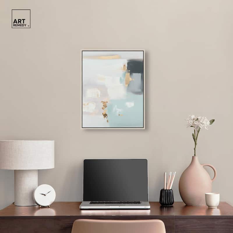Misty Luxe I Canvas by Art Remedy