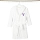 preview thumbnail 14 of 78, Sweet Kids 100% Polyester SUPER PLUSH Double Brushed Hooded Bathrobe with Purple Bookman Monogram