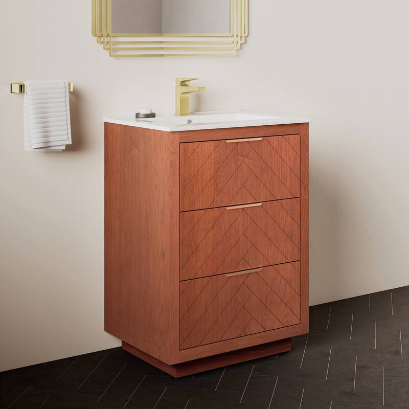 Swiss Madison SM-BV372 Daxton 24" Free Standing Single Basin Vanity