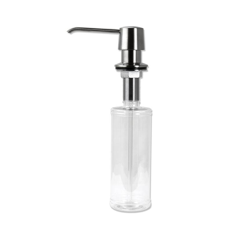 Luxier SC04-T Countertop Deck-Mount Metal Soap and Lotion Dispenser