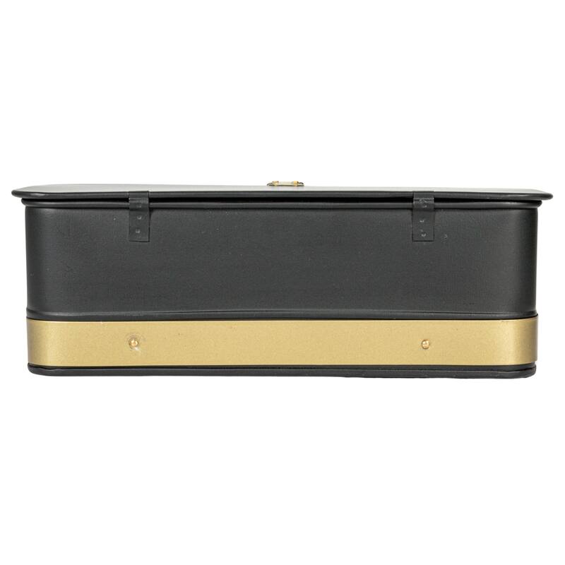 Decorative Metal Boxes with Lid, Set of 3