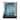 Dark Blue 3D Geometric Vinyl Shower Curtain Liner Waterproof
