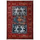 SAFAVIEH Vintage Hamadan Gody Oriental Distressed Rug