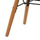 preview thumbnail 5 of 4, Lyna 16 Inch Kids Side Chair with Solid Back, Set of 4, Arms, Angled Wood Base, Blue
