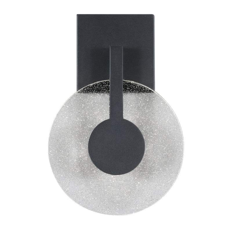 AFX APLS0812LAJUD Apollo 12" Tall LED Wall Sconce - Black