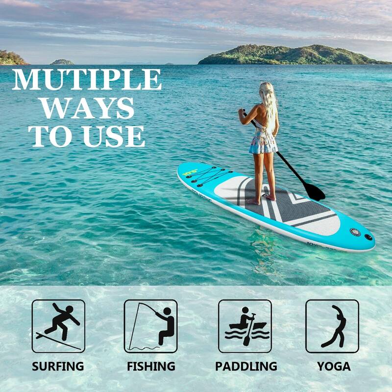 Inflatable Stand Up Paddle Board,Premium Stand Up Paddle Board with Non-Slip Deck Design