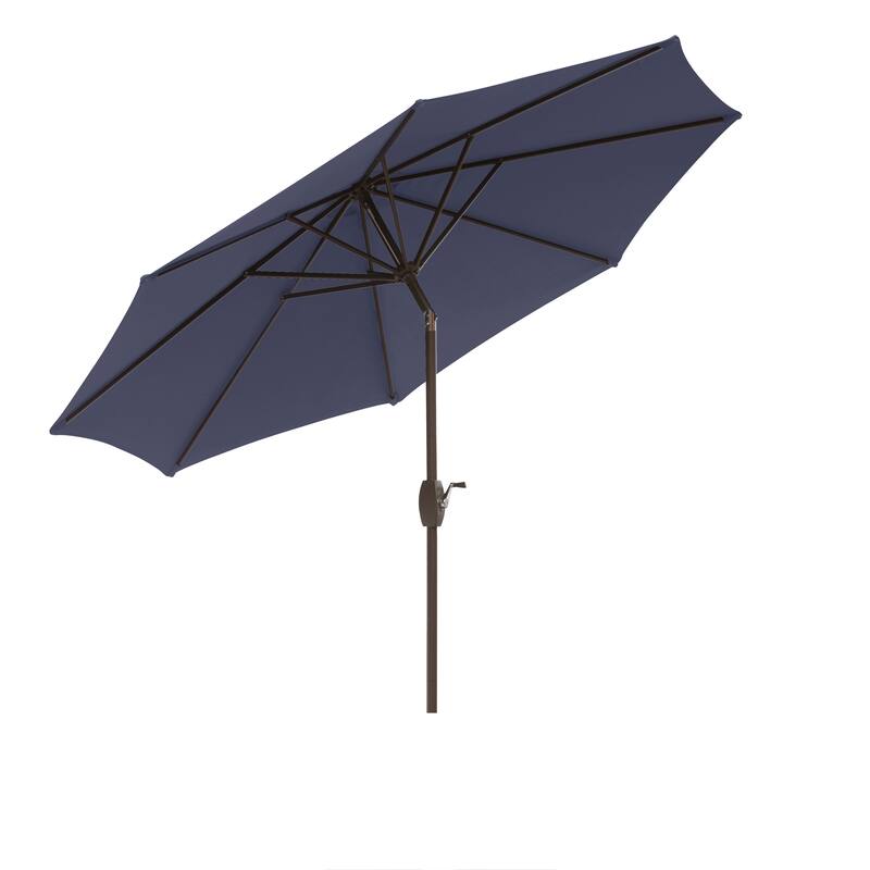 Holme 9-foot Steel Market Patio Umbrella with Tilt-and-Crank