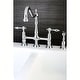 preview thumbnail 2 of 9, Kingston Brass Tudor 1.8 GPM Bridge Kitchen Faucet - Includes Side