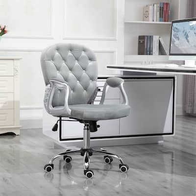 Velvet Home Office Chair
