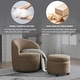 preview thumbnail 39 of 54, 360 Swivel Barrel Chair with Round Storage Chair