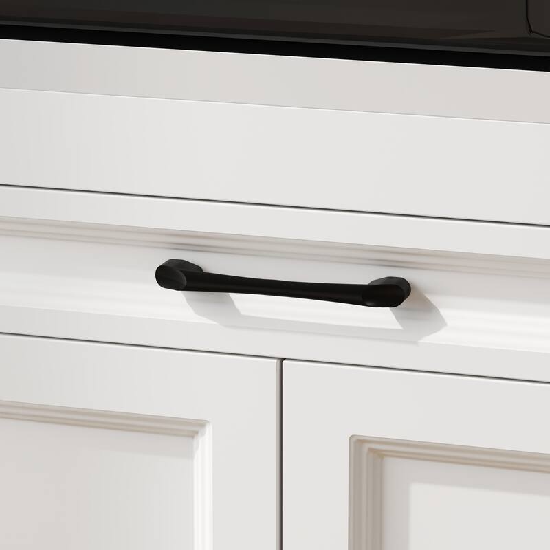 Versatile White Washer Cabinet & Bathroom Cabinet：Spacious Countertop and Storage