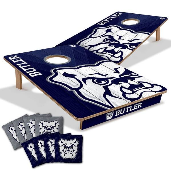 slide 2 of 7, Butler Bulldogs NCAA Tailgate Cornhole Board Set Include Carrying Case