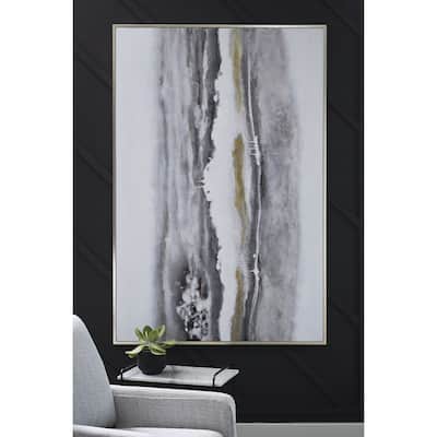Signature Design by Ashley Acebell Gray/White Wall Art