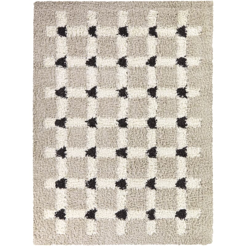 Stewart Trellis Shag Area Rug