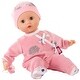 preview thumbnail 1 of 3, Gotz Muffin Hedgehog 13" Soft Body Baby Doll with Bald Head in Pink Velour