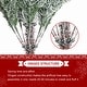 preview thumbnail 65 of 131, Glitzhome 6FT/7.5FT/9FT/11FT Snow Flocked Pre-lit Artificial Fir Christmas Trees