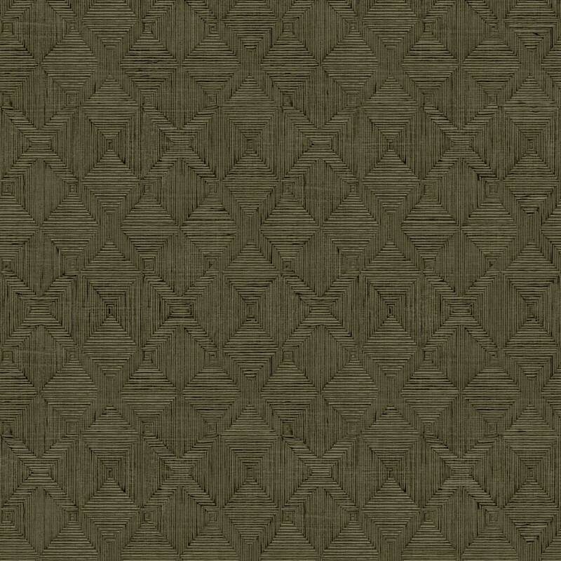 Tempaper Hoffmann Faux Sisal Textured Peel and Stick Wallpaper by Jeremiah Brent